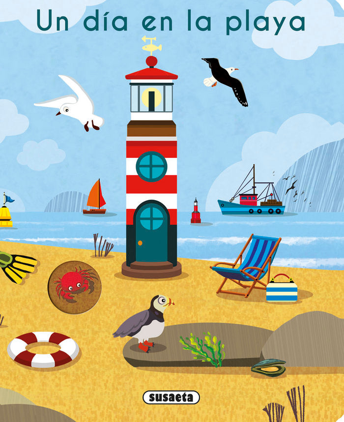 Un día en la playa, de Susaeta | portada del libro