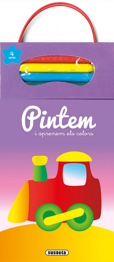 Pintem i aprenem els colors, de Susaeta | portada del libro