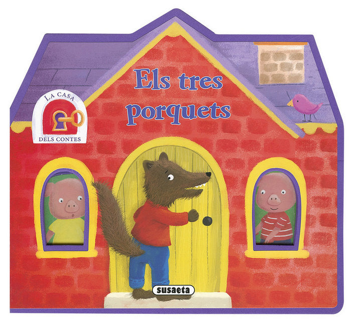 Els tres porquets, de Susaeta | portada del libro