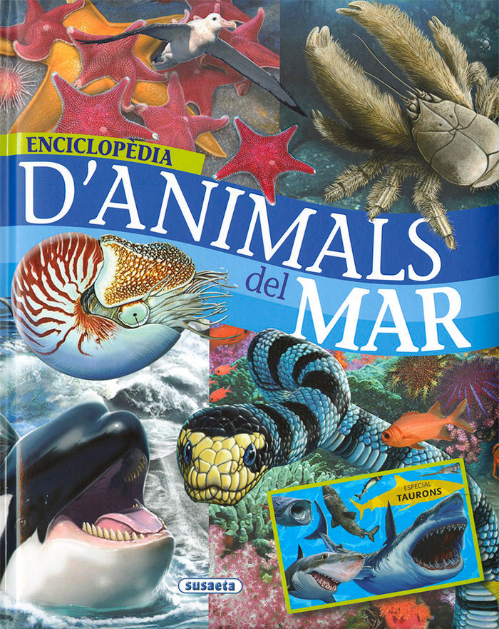 Enciclopèdia d'animals del mar, de Rodríguez, Carmen | portada del libro