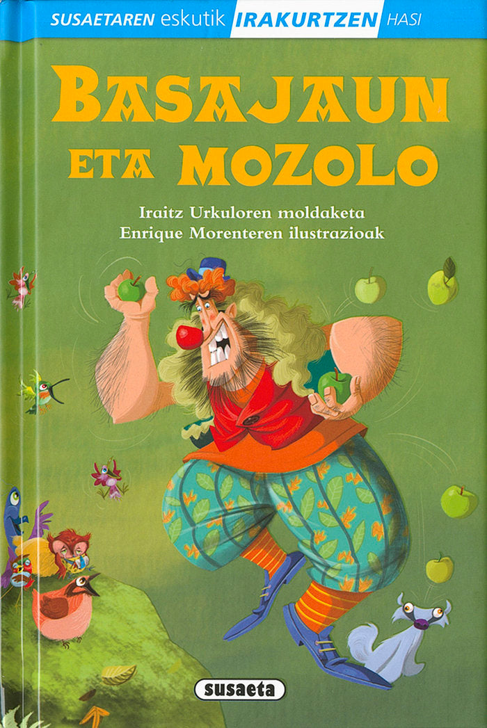 Basajaun eta Mozolo, de Susaeta, Taldeak | portada del libro
