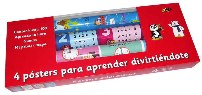 Pósters educativos, de Susaeta | portada del libro