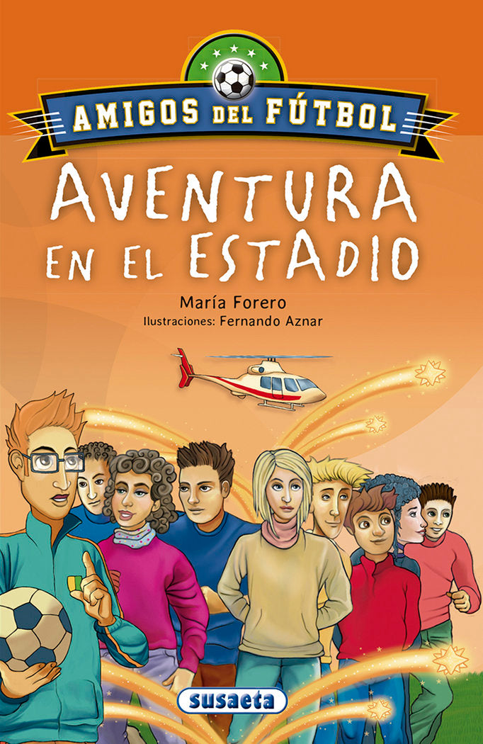 Aventura en el estadio, de Forero Calderón, María | portada del libro