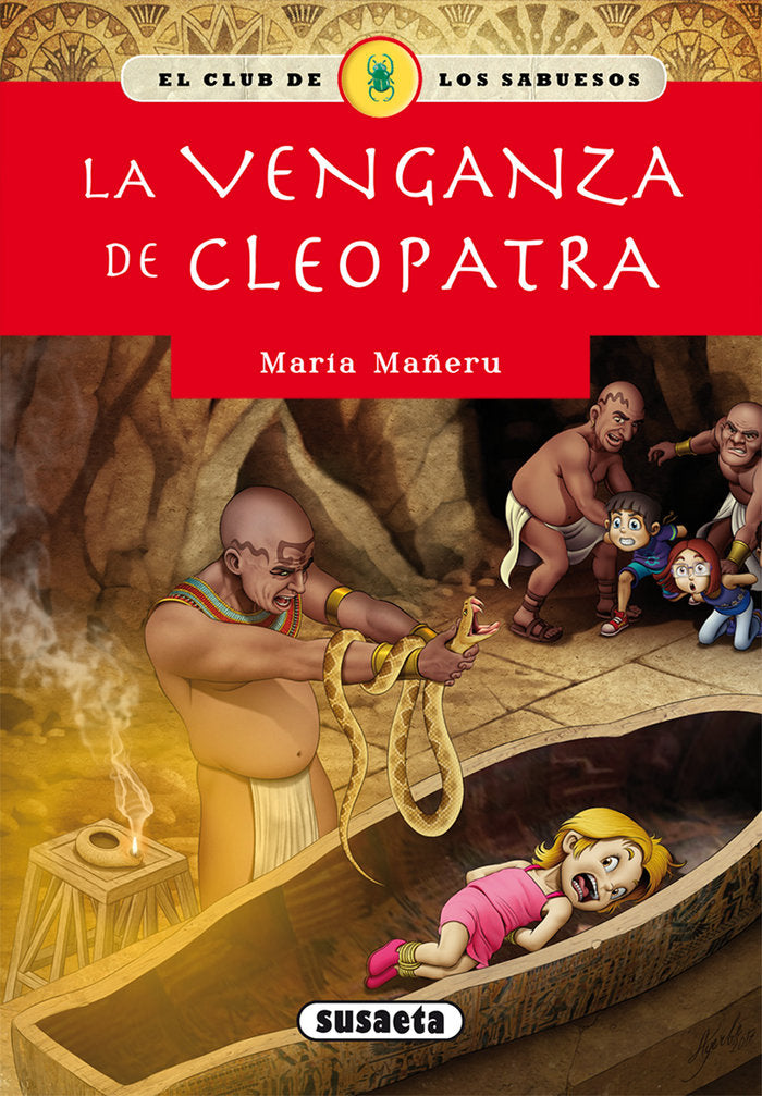 La venganza de Cleopatra, de Mañeru, María | portada del libro