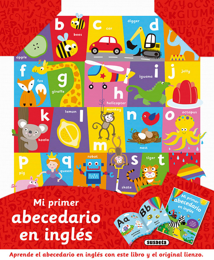 Mi primer abecedario en inglés, de Susaeta, Equipo | portada del libro
