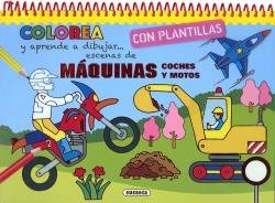 Máquinas, coches y motos, de Susaeta | portada del libro
