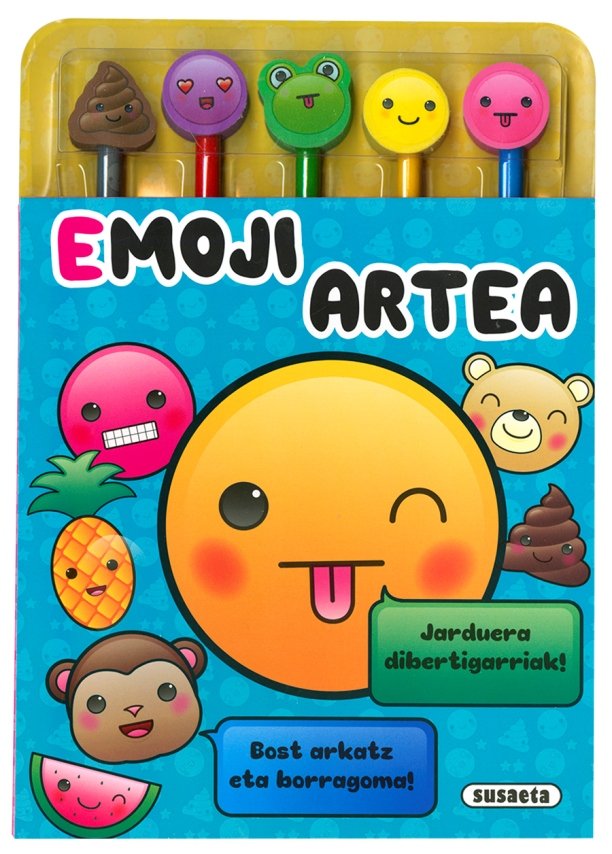 Emoji artea, de Susaeta | portada del libro