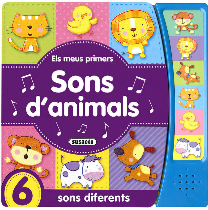 Els meus primers sons d'animals, de Susaeta, Equip | portada del libro