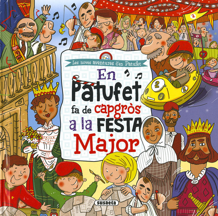 En Patufet fa de capgròs a la festa major, de Cassany, Mia | portada del libro