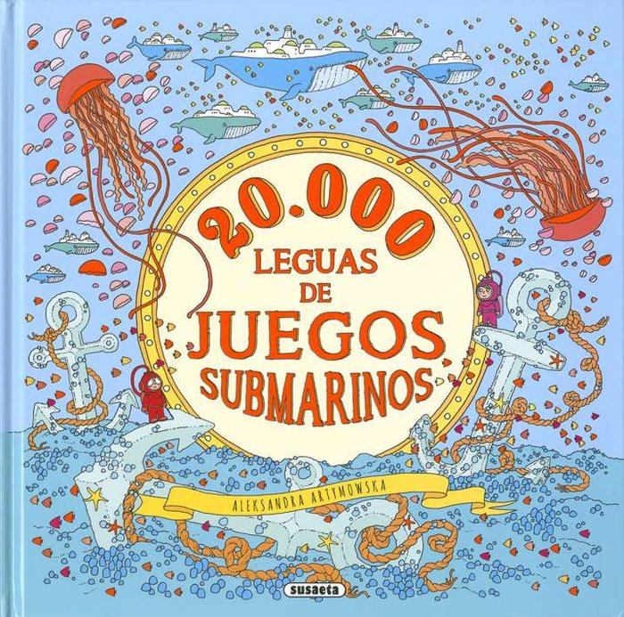 20.000 leguas de juegos submarinos, de Ediciones, Susaeta | portada del libro