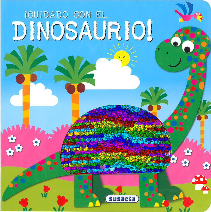 ¡Cuidado con el dinosaurio!, de Ediciones | portada del libro