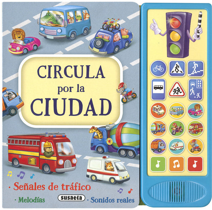 Circula por la ciudad, de Ediciones, Susaeta | portada del libro