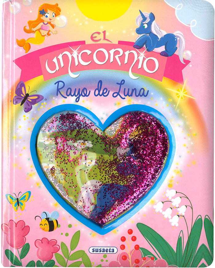 El unicornio Rayo de Luna, de Delgado, Ana | portada del libro