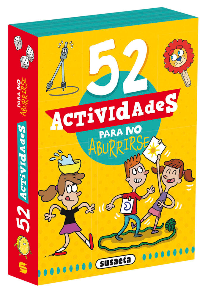 52 actividades para no aburrirse, de Ediciones, Susaeta | portada del libro