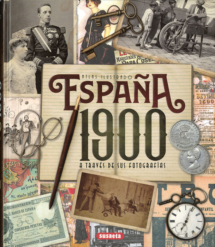 España 1900 a través de sus fotografías, de Varios autores | portada del libro
