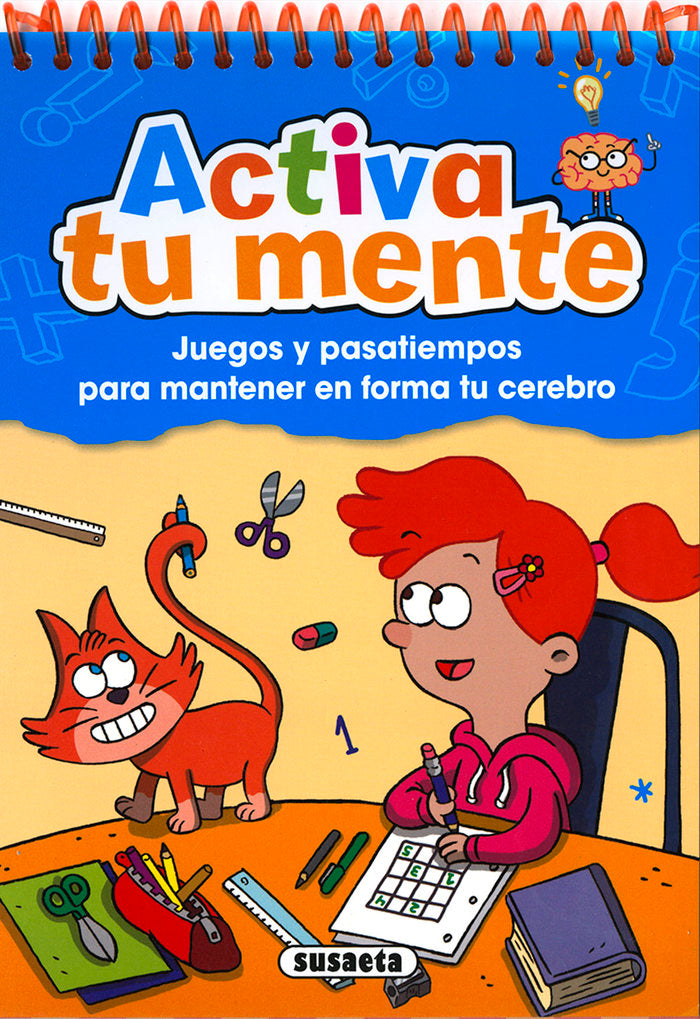 Activa tu mente 4, de Ediciones, Susaeta | portada del libro