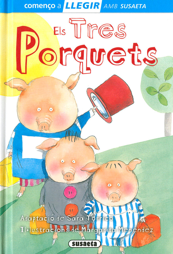 Els tres porquets, de Susaeta, Equipo | portada del libro