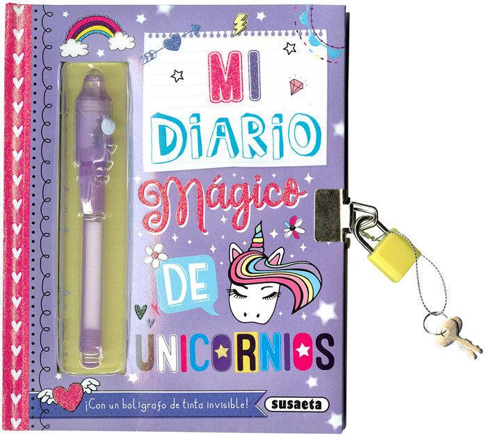 Mi diario mágico de unicornios, de Ediciones | portada del libro