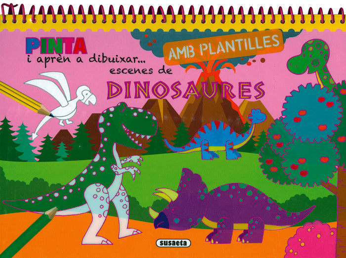 Dinosaures, de Susaeta | portada del libro