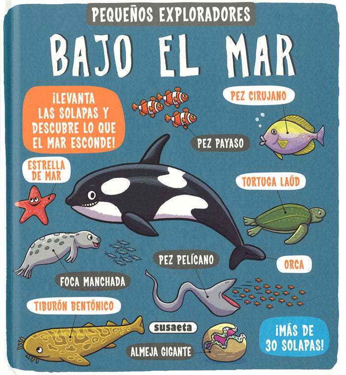 Bajo el mar, de Ediciones, Susaeta | portada del libro