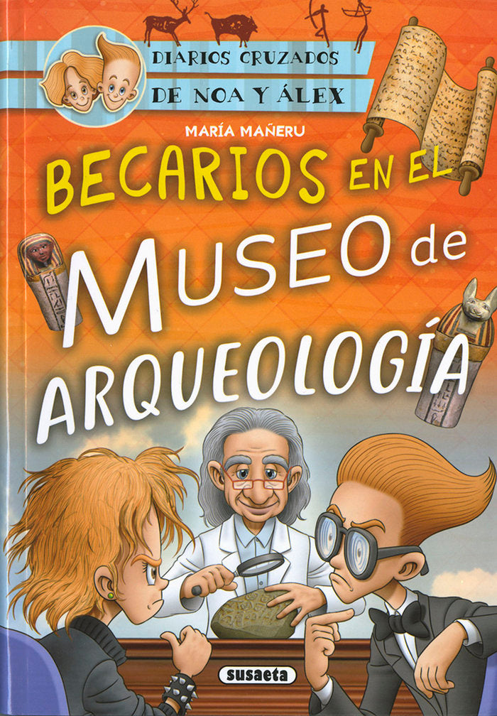 Becarios en el Museo de Arqueología, de Mañeru Cámara, María | portada del libro