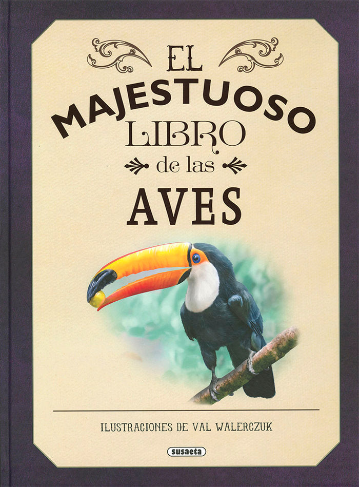 El majestuoso libro de las aves, de Jackson, Tom | portada del libro