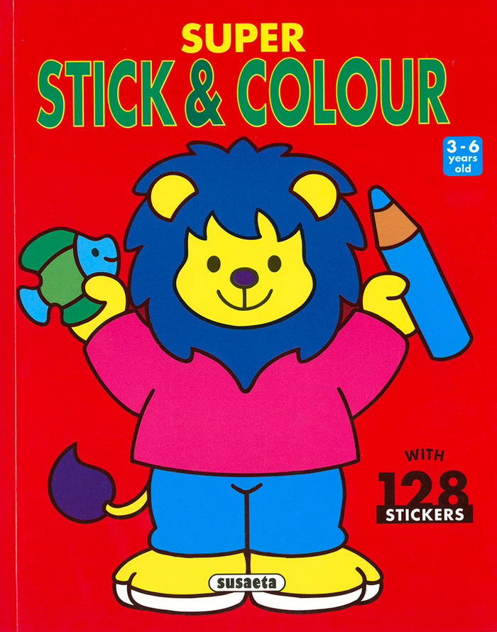 SUPER STICK & COLOUR - 2, de SUSAETA | portada del libro