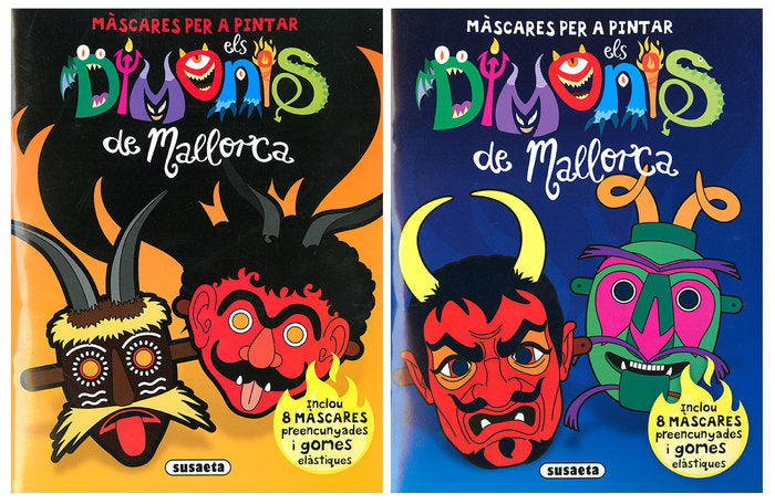 DIMONIS DE MALLORCA. LOTE DE 4 EJEMPLARES, de YOMIKOKO | portada del libro