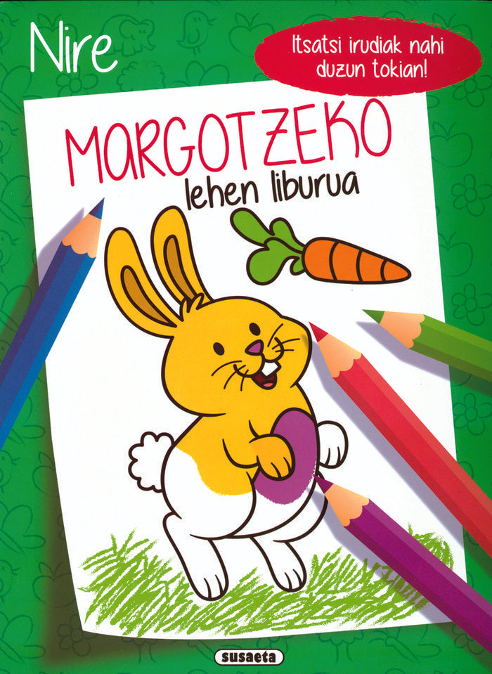 Nire margotzeko lehen liburua - 4, de Ediciones, Susaeta | portada del libro