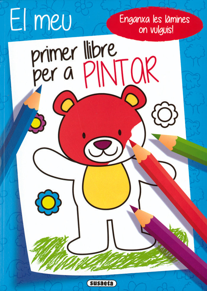 El meu primer llibre per a pintar - 1, de Ediciones | portada del libro