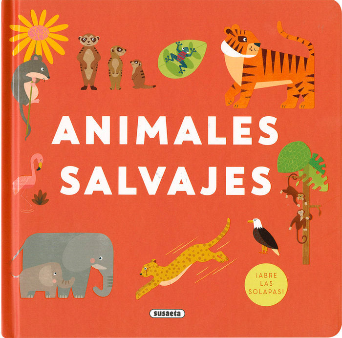 Animales salvajes, de Ediciones, Susaeta | portada del libro