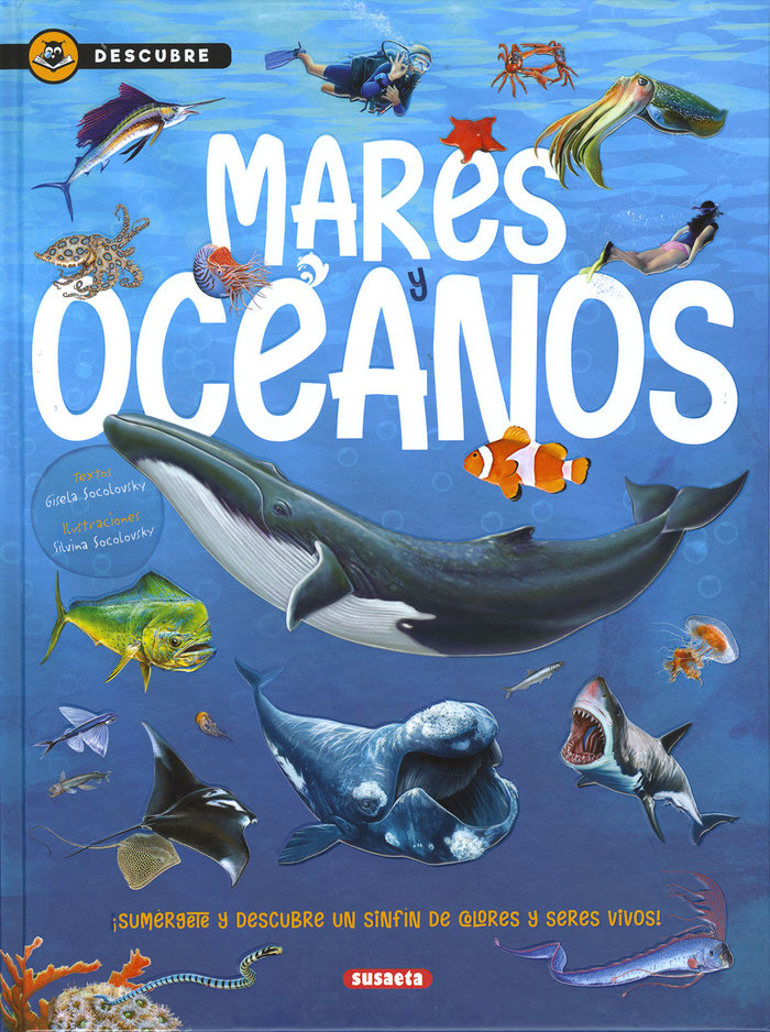 MARES Y OCEANOS, de SOCOLOVSKY, GISELA | portada del libro