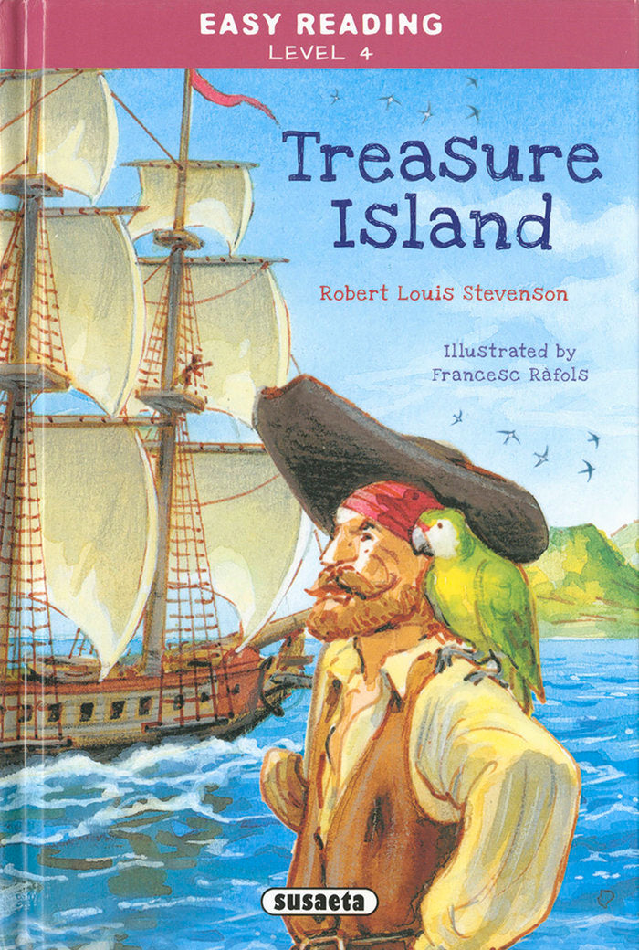 TREASURE ISLAND, de STEVENSON, ROBERT LOUIS | portada del libro