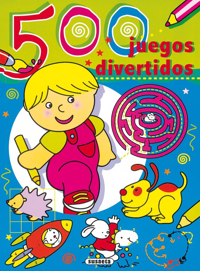 500 JUEGOS DIVERTIDOS - 1, de EDICIONES, SUSAETA | portada del libro
