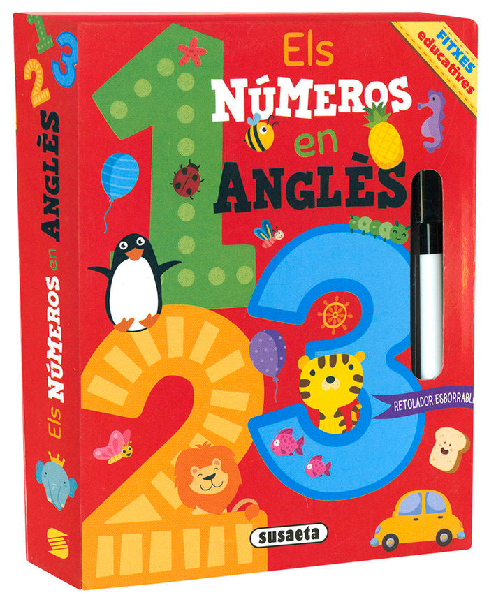 ELS NUMEROS EN ANGLES, de EDICIONES, SUSAETA | portada del libro