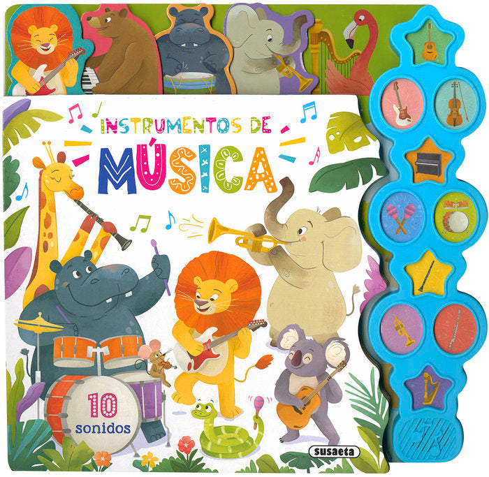 INSTRUMENTOS DE MUSICA, de EDICIONES, SUSAETA | portada del libro