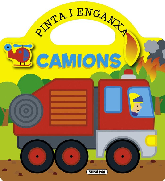 CAMIONS (PINTA I ENGANXA), de BUSQUETS, JORDI | portada del libro