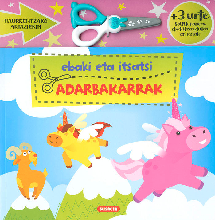 EBAKI ETA ITSATSI ADARBAKARRAK, de EDICIONES, SUSAETA | portada del libro