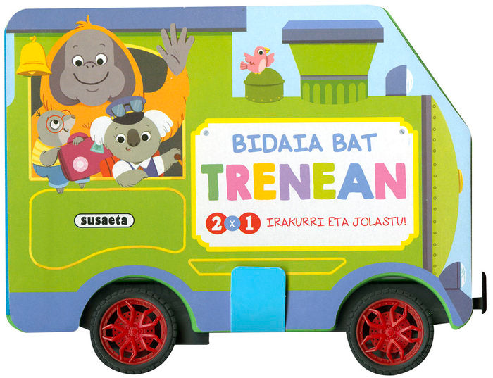 BIDAIA BAT TRENEAN, de EDICIONES, SUSAETA | portada del libro
