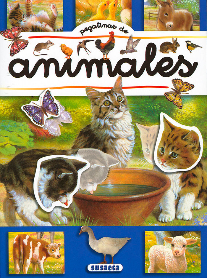 PEGATINAS DE ANIMALES 2, de SUSAETA, EQUIPO | portada del libro