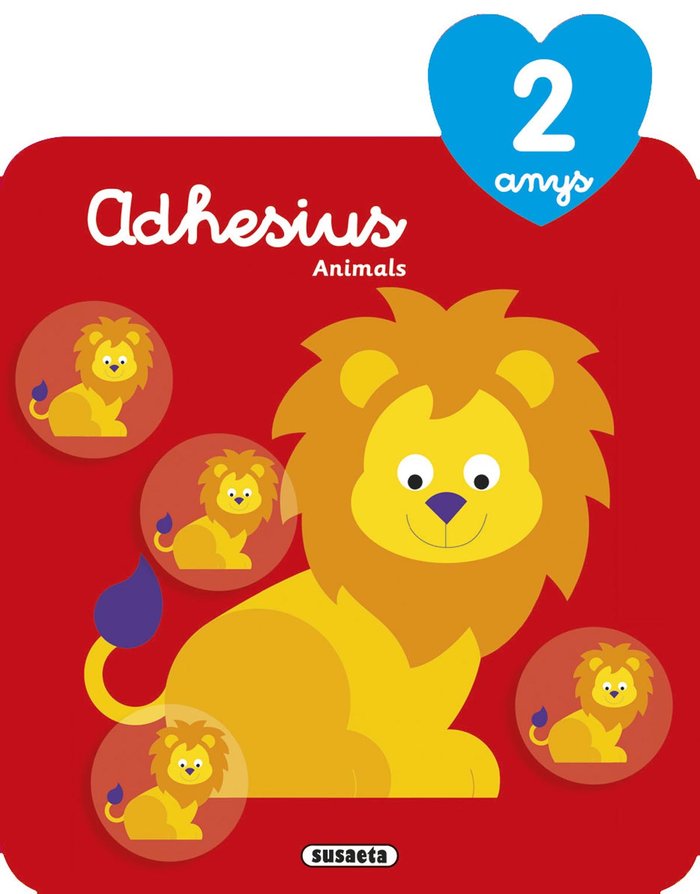 Adhesius animais 2 anys | portada del libro