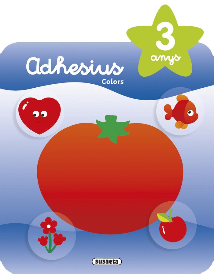 Adhesius colors 3 anys | portada del libro