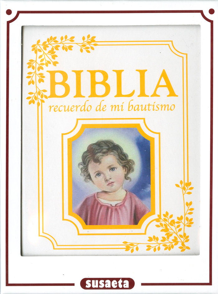 BIBLIA RECUERDO DE MI BAUTISMO, de MARIN, LORENA | portada del libro