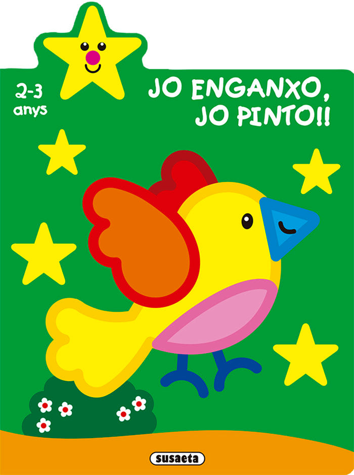 JO ENGANXO, JO PINTO!! 2-3 ANYS, de BUSQUETS, JORDI | portada del libro