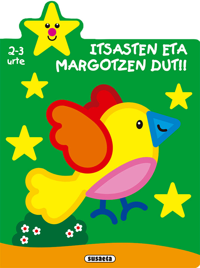 ITSASTEN ETA MARGOTZEN DUT!! 2-3 URTE, de BUSQUETS, JORDI | portada del libro