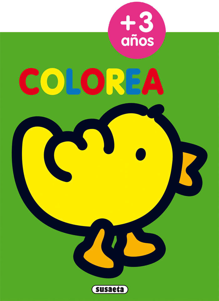 COLOREA POR EDADES 3 AÑOS, de SUSAETA, EQUIPO | portada del libro