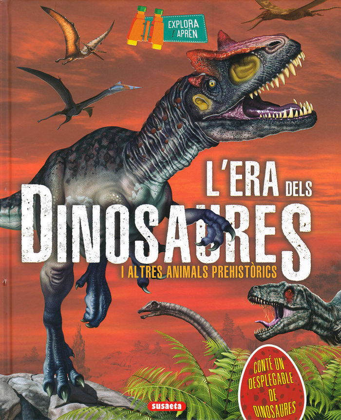 L´ERA DELS DINOSAURES, de MONTORO, JORGE | portada del libro