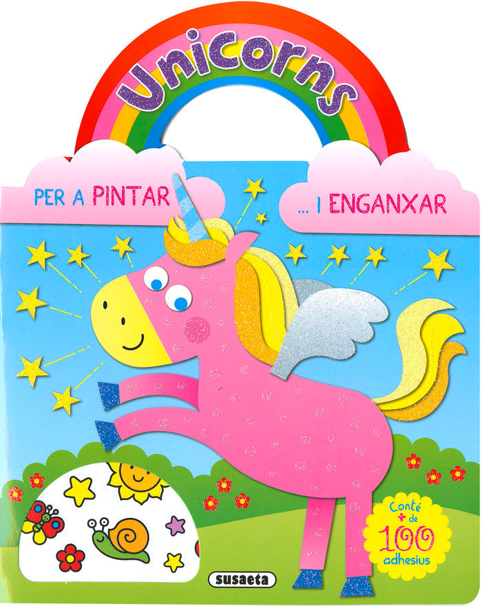UNICORNS PER A PINTAR I ENGANXAR 1, de BUSQUETS, JORDI | portada del libro