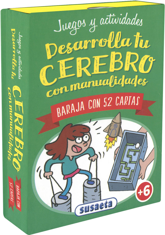 DESARROLLA TU CEREBRO CON MANUALIDADES, de AA.VV. | portada del libro