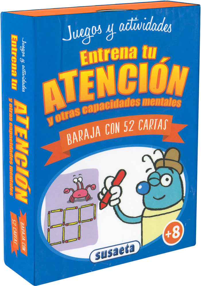 ENTRENA TU ATENCION Y OTRAS CAPACIDADES MENTALES, de VVAA | portada del libro